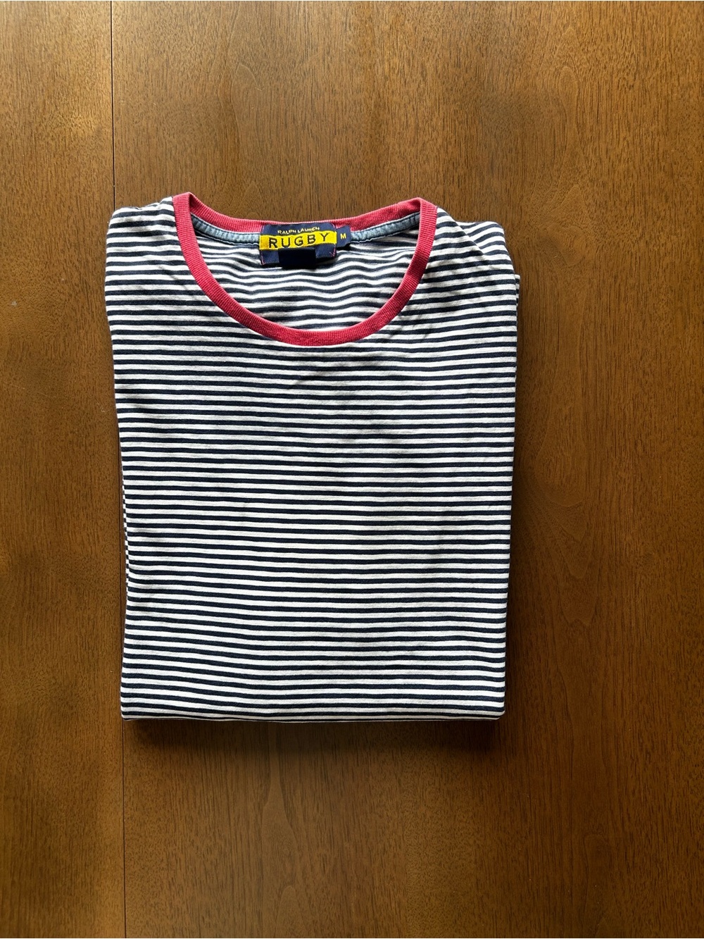 Rugby Ralph Lauren Striped Tee with Trim